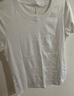 简丹白小 T官旗方艦三代水云棉男女短袖T恤情侣圆领春夏季纯棉体恤白色小丅 一件装店【白色】 M 80-100斤 实拍图