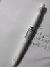 斑马牌中性笔jjz66速干按动太空舱低重心blen水笔0.38签字学生考试顺滑红黑笔0.5减振静音笔芯刷题高颜值 黑白灰杆各一支（0.5mm） 实拍图