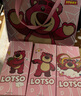 迪士尼（Disney）草莓熊Lotso粉色内裤可爱短裤夏季男生纯棉平角裤宽松四角裤礼盒 DSN008#草莓熊手提袋礼盒 2XL （120-140斤） 实拍图