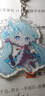 同跃动漫周边MIKU雪初音未来公主新款亚克力双面挂件双面夹层挂件 miku2020蓝 下单2个送1个 实拍图