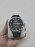 冠琴（GUANQIN）手表男士全自动机械表瑞士品质防水夜光精钢双日历学生多功能腕表 黑皮本色黑面（SY款） 实拍图