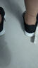 回力男鞋软底网面鞋男士休闲鞋夏季椰子旅游跑步鞋黑色运动鞋子男 黑色【软底轻便】 41 实拍图