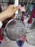魔幻厨房不锈钢豆浆漏网漏勺细网中药过滤网果汁打沫勺面粉筛烘焙工具 实拍图