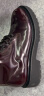 思加图冬季新款英伦甜酷马丁靴厚底短靴女皮靴EGB02DD2 深红 36 晒单实拍图