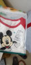 迪士尼(Disney)童装 男女童T恤纯棉撞色长袖上衣儿童米奇米妮圆领衣服粉色5岁/身高120cm 晒单实拍图