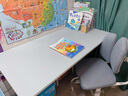 同依学生桌布有机硅书桌垫办公电脑桌垫儿童写字他家学习桌面垫保护垫 海湾蓝【笔迹可擦】 定制尺寸联系客服改价 实拍图