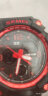 时刻美（skmei）手表学生手表初高中多功能潮流夜光防水电子表生日礼物1327红色 实拍图