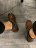 百丽通勤商务皮鞋商场同款舒适牛皮男士正装鞋婚鞋CF01DCM9【预售】 绅士棕 44 (270mm) 实拍图