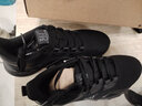 361°男鞋运动鞋男跑步鞋冬季361度男鞋休闲透气慢跑鞋网面旅游鞋子 曜石黑 40 实拍图