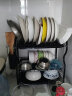 拜杰三层碗架碗碟置物架碗筷沥水架厨房碗碟架沥水碗架沥碗架沥水篮 实拍图