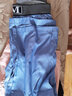 序匠天丝牛仔裤女夏季新款高腰宽松显瘦冰丝薄款小子松紧腰七分哈伦裤 浅蓝七分 L（推荐体重111-125斤选择） 实拍图