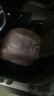 百冉头层水牛皮汽车坐垫纯牛皮凉垫无靠背真皮座垫透气车垫主驾驶方垫 主驾一位咖棕色 其他车拍下留言车型 实拍图