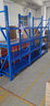 施尔福货架仓储家用置物架轻型加厚承重仓库库房展示架层架中型货物架子 2米高蓝色-四层-副架 【每层真实均载280KG】长120宽50=行业虚标8~2000KG 实拍图