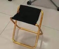 TAB折叠凳子便携式户外露营沙滩钓鱼凳画凳写生家用排队凳火车小马扎 小号折叠凳【土豪金】 实拍图