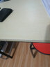 迈亚家具折叠桌子摆摊美甲桌电脑长条桌培训桌课桌简易餐桌家用长方形书桌 单层 80X40X75cm 实拍图