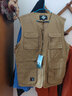 JEEP SPIRIT马甲男士中年背心外穿薄款大码马夹男多口袋钓鱼摄影记者坎肩外套 卡其色 L建议体重150斤左右 实拍图
