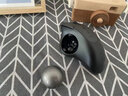 宜丽客（ELECOM）轨迹球鼠标蓝牙无线办公鼠标设计PS人体工学3D专业绘图CAD 黑色蓝牙【红宝石款】 实拍图