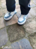 JOMC厚底面包鞋女鞋子2023秋季新款小白鞋小众百搭板鞋女低帮休闲鞋 蓝色 38 晒单实拍图