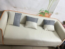华莱德简约现代科技布艺沙发小户型客厅双人出租房卧室公寓三人简易网红 洣白色 大双人座 实拍图