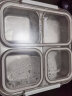 米膳葆（MISANBROO） 316不锈钢饭盒分格学生餐盒大容量密封保温餐盘便携上班族便当盒 316钢-3格-保温包(配餐具) 1.2L 晒单实拍图