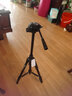 伟峰520手机三脚架单反相机支架手机拍照直播支架户外便携三角架云台套装网课直播自拍支架 520脚架+手机夹+单机位+蓝牙遥控器 实拍图
