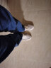 枫叶（leaveland）意大利男鞋2024夏季新品网面透气男士休闲板鞋百搭软底小白鞋子男 白色（皮鞋码） 42 晒单实拍图