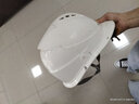 星工（XINGGONG） 透气型安全帽工地高强度ABS监理工程帽防砸抗冲击头盔 免费印字 白色 实拍图