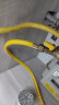 海立燃气管天然气软管304不锈钢防爆波纹管连接煤气灶热水器4米RB8  实拍图