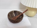 迪普尔 酸奶碗带勺木头甜品水果沙拉家用早餐燕麦片天然椰子壳碗 晒单实拍图