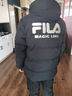 斐乐（FILA） 羽绒服男装冬季保暖连帽运动休闲长袖加厚外套开衫男装上衣 深钴蓝-BU L 175/96A 实拍图