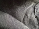 无印良品（MUJI）女式 麻 水洗 立领 七分袖罩衫女士汉麻衬衫衬衣夏季款 BC2JJA4S 黑色 S （155/80A） 晒单实拍图