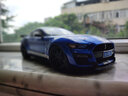 美驰图 1:18 2020款 福特野马GT500谢尔比眼镜蛇合金汽车模型车模 收藏 金属蓝条纹款 实拍图