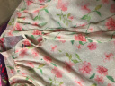Olrain欧芮儿印花雪纺衫女夏季短袖甜美洋气年轻设计感小众法式衬衫 粉色 160/84A/M 晒单实拍图