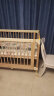 babycare 婴儿床移动 0-3岁宝宝实木婴儿床拼接大床 多功能婴儿床 新生儿 弗里斯克+抗菌床垫 实拍图