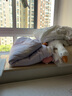 水星家纺 被子被芯 七孔透气纤维被 宿舍可用 单双人四季可用春秋被子被芯 【白色】夏凉被（升级工艺） 150x210cm(适配1.2米床套件) 实拍图