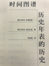时间图谱：历史年表的历史 （时间线、时间轴、时间表研究的开先河之作。） 实拍图