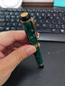 金豪（Jinhao） 钢笔世纪100系列18K镀金高端签字笔男士女士高档精致商务办公成人学生书法练字专用可换墨囊礼物 孔雀蓝【礼盒装】+墨水 F：0.5mm 实拍图
