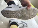 李宁板鞋男鞋秋冬新款低帮增高情侣经典百搭潮流滑板鞋透气运动休闲鞋 鲨鱼灰/标准白【店内热售】 41.5 (260mm) 实拍图