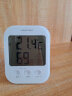 多利科日本温湿度计温度计室内湿度计室温计婴儿房电子数显高精度磁吸白 实拍图