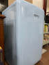 小吉(MINIJ)迷你复古小冰箱冷冻冷藏一体单门冰箱小型家用宿舍节能低噪 121FA-鸢尾蓝 实拍图
