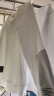卡帝乐鳄鱼（CARTELO）卫衣男春秋季圆领长袖t恤男士外套男百搭宽松打底衫 白色 M  实拍图