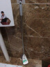 瑞丽达方头不锈钢杆厕所刷55CM加长柄马桶刷大象鼻卫生间清洁硬毛刷0109 白色 实拍图