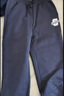 Skechers斯凯奇男女童儿童新款学生宽松舒适休闲时尚长裤L424K063 碳黑/0018/加绒 165 cm 实拍图