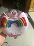 杯具熊（BEDDYBEAR）儿童吸管冷萃杯男女学生宝宝夏季塑料杯大容量户外搅拌杯 冷萃杯-奶牛580ml 实拍图