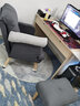 梵右电脑椅学生学习靠背椅子可躺老板人体工学椅懒人沙发椅书房办公椅 深灰色加厚款+脚踏【普通款】 实拍图