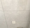 西门子（SIEMENS） 开关插座面板 墙壁暗装86型 致典系列金属黑灰色 空白面板 实拍图