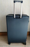 七匹狼行李箱男女新款拉链式扩容拉杆箱20英寸登机箱学生密码旅行箱皮箱 路虎蓝 28英寸 实拍图