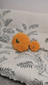 物枕居 北欧现代简约ins风小南瓜可爱抱枕靠垫沙发客厅飘窗网红轻奢床头 橘色南瓜抱枕 35cm(送18CM) 实拍图
