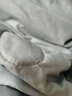 雅鹿水洗冰丝空调被床上四件套夏凉被单人宿舍夏被双人冰凉夏天薄被子 字母-银灰【冰丝凉感夏被】 床单款 四件套/1.8*2.2m夏被+床单+2枕套 实拍图
