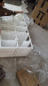 蚂蚁盒子（MAYIHEZI） 免安装可折叠透明茶色塑料鞋柜门口防尘防潮简易鞋盒2列8层14格 实拍图